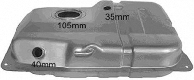 VAN WEZEL 1830085 - Топливный бак